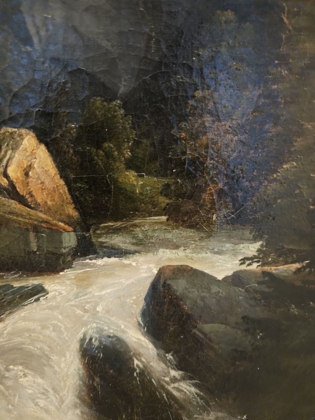 Dipinti: gemälde pensee.antik – Difettoso da Schwellbrunn venduto da Rosaroterpanter 5