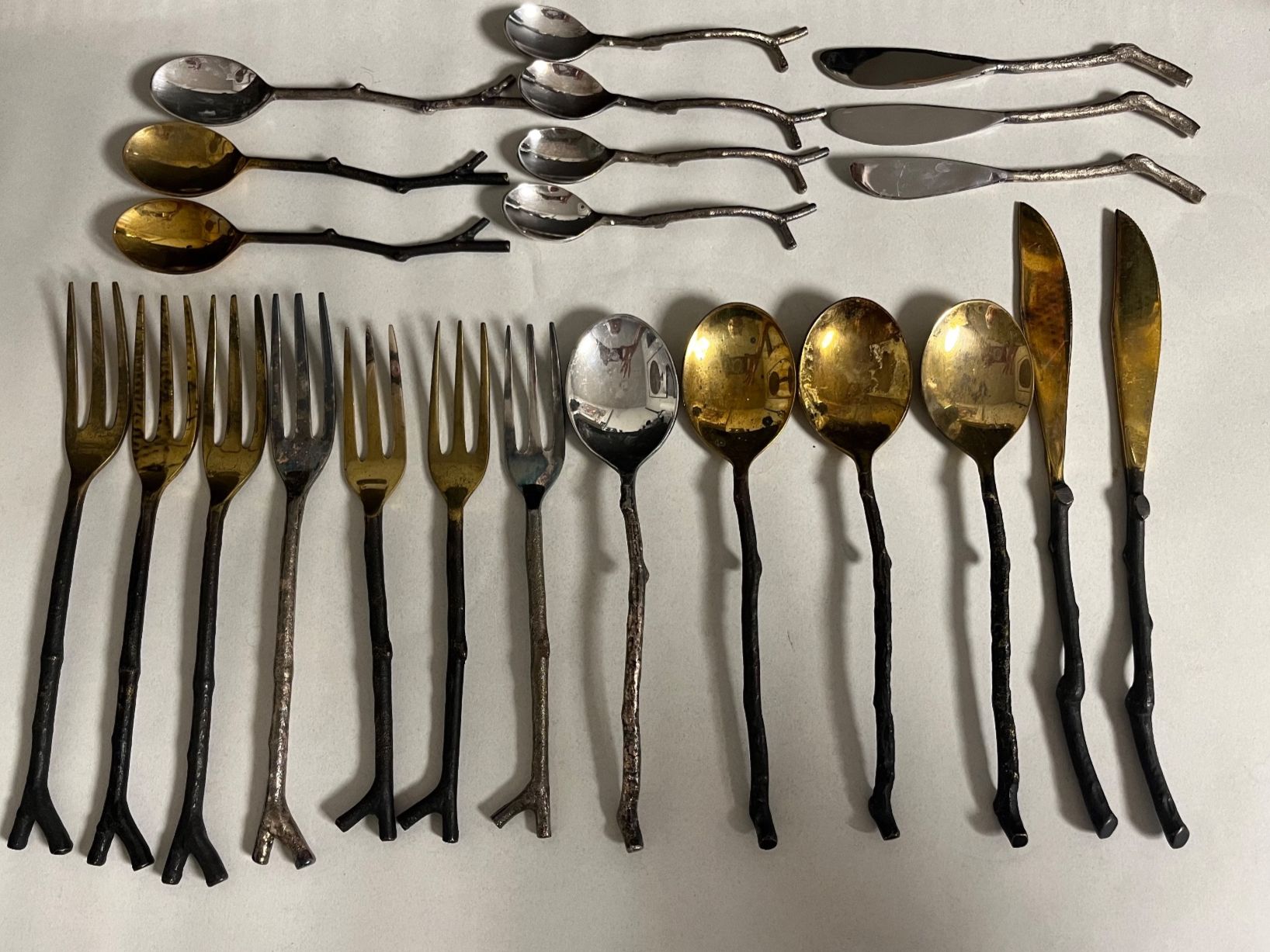 Set di posate: Besteckset Zweig Design – Usato da Uster venduto da colmo 1