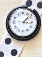 Armbanduhr Pop Swatch 1991 schwarz weiss gebraucht
