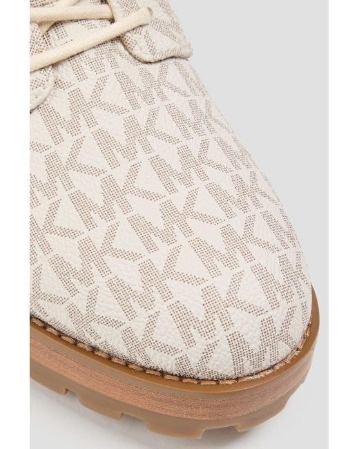 Michael Kors Scarpe da donna: Michael Kors Kincaid Logo Studded Combat Boot Bootie size 40 – Nuovo e nell'imballaggio originale da Biel/Bienne venduto da Yoon62 4