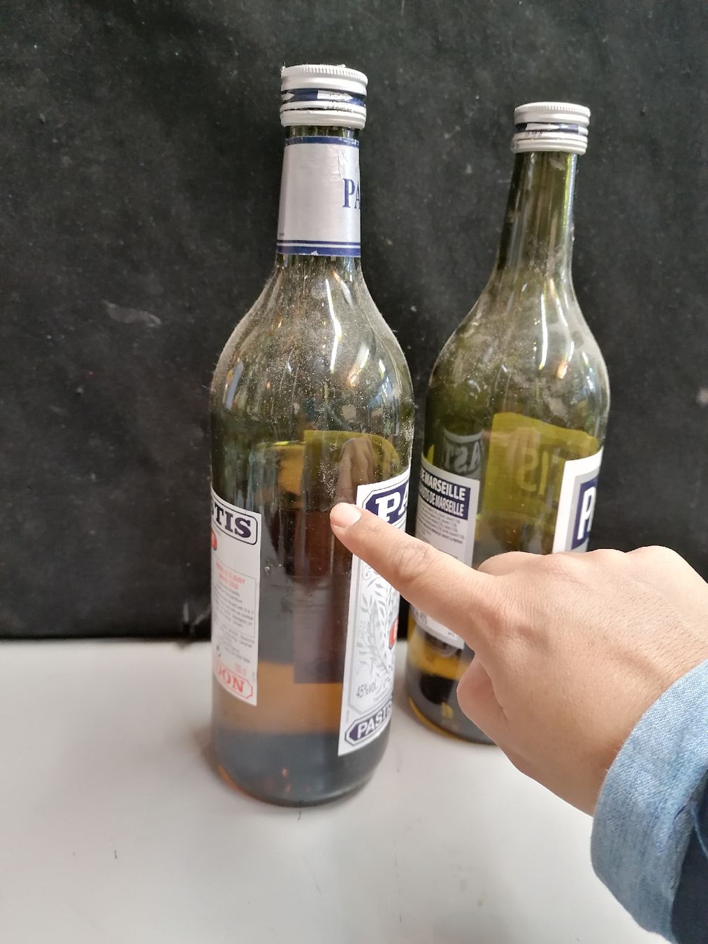 Bevande alcoliche: 2 BOUTEILLES ENTAMÉ PASTIS – Usato da Genève venduto da Leboucheoreilles 4