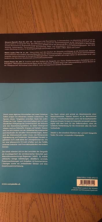 Bücher: Neu Wirtschaftsgeografie Buch  – Gebraucht aus Herrliberg von faca_30 1