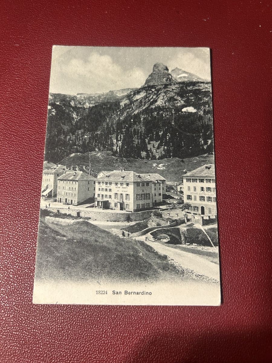 Cartes postales: San Bernardino 1907 – D'occasion à Breganzona par Milesbo
