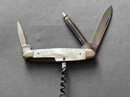 Altes STAINIX Perlmutt Sackmesser 86 mm - selten