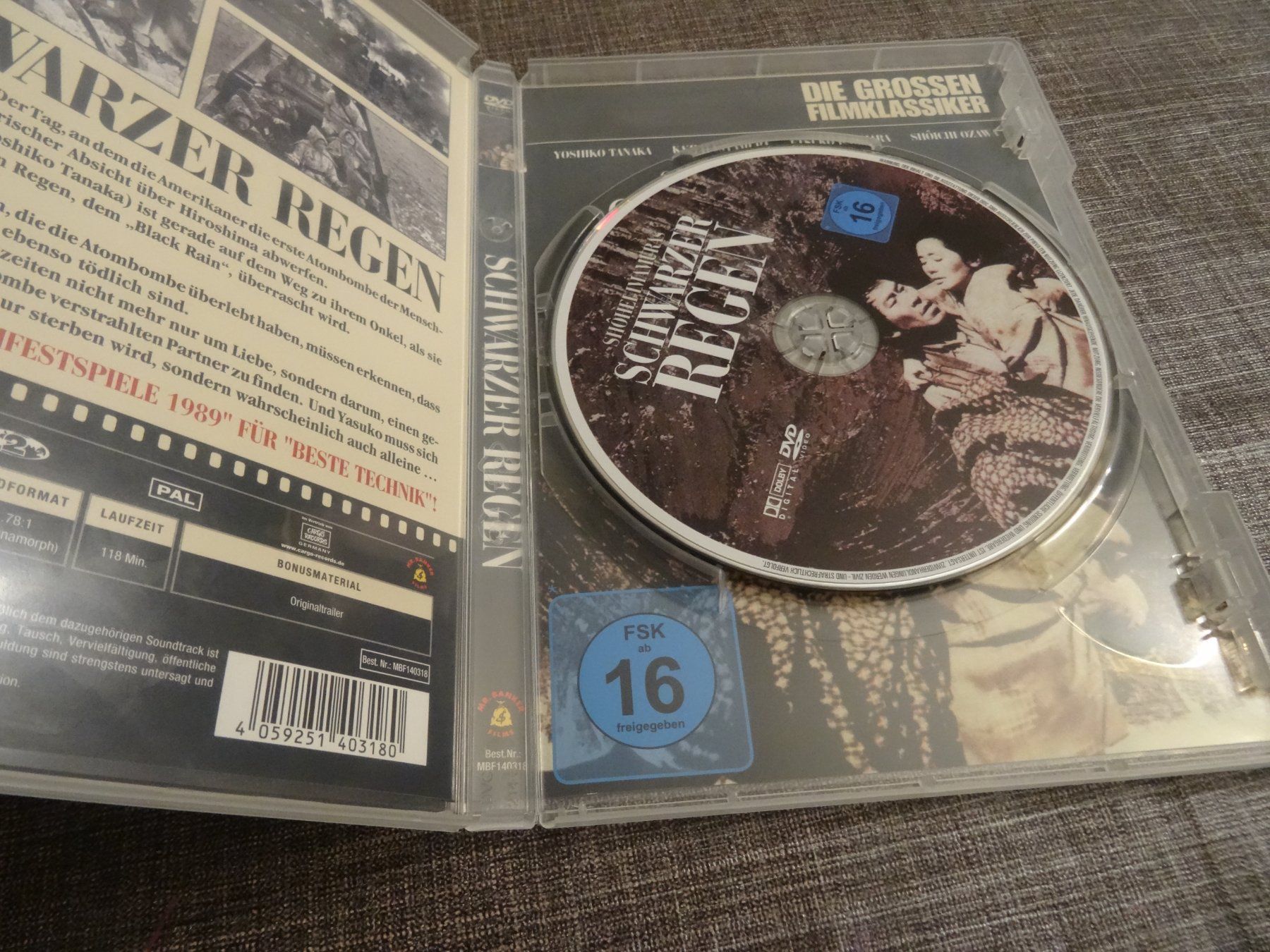 Tutti i DVDs: Schwarzer Regen DVD Shohei Imamura – Usato da Olten venduto da Disc-Verkauf 1