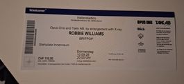 1x Robbie Williams Stehplatz Zürich 10. September 2026
