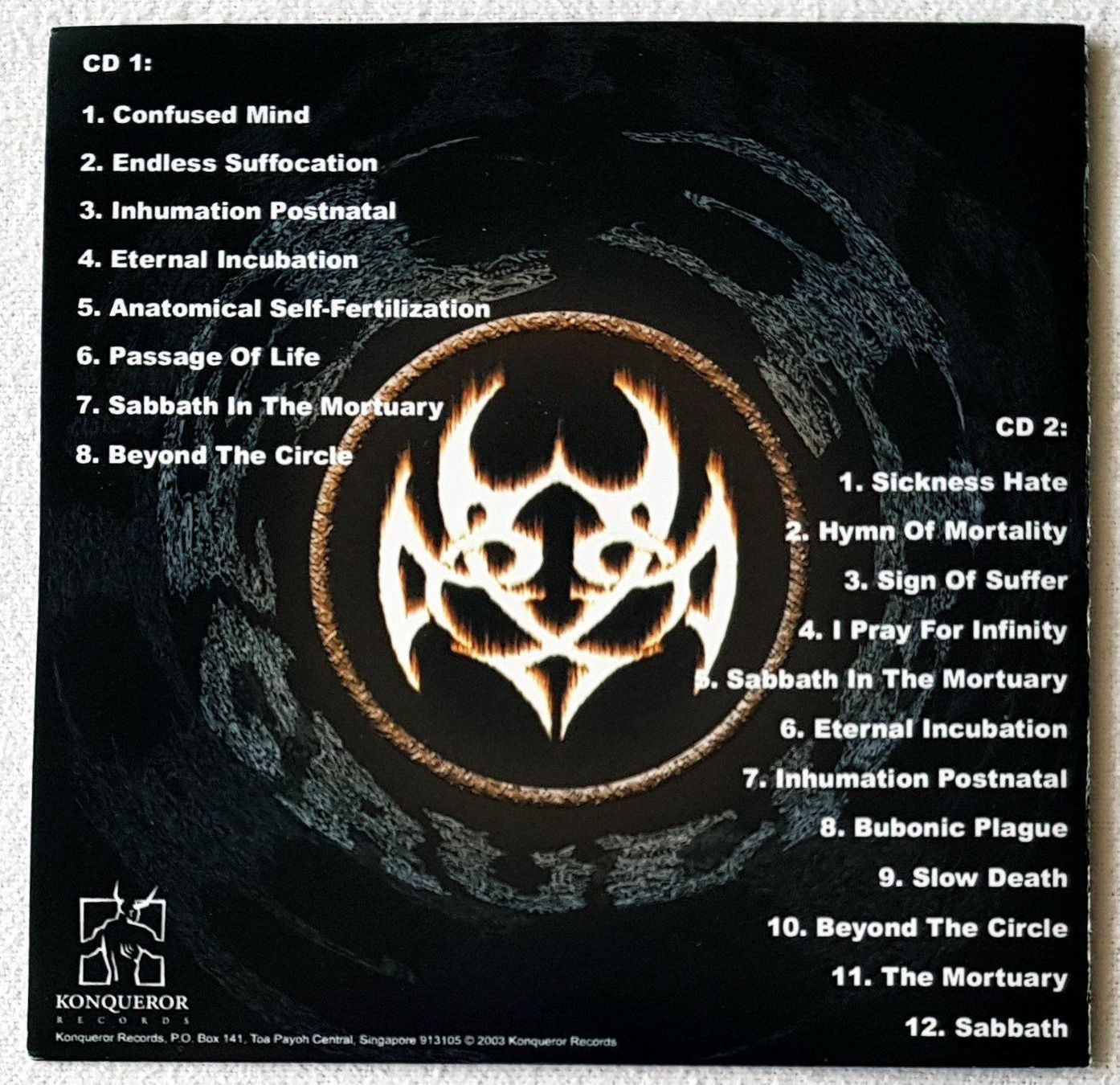 CDs: Excruciate ‎– Beyond The Circle - 2 x CD - 2003 – D'occasion à Uster par Zardodel 5