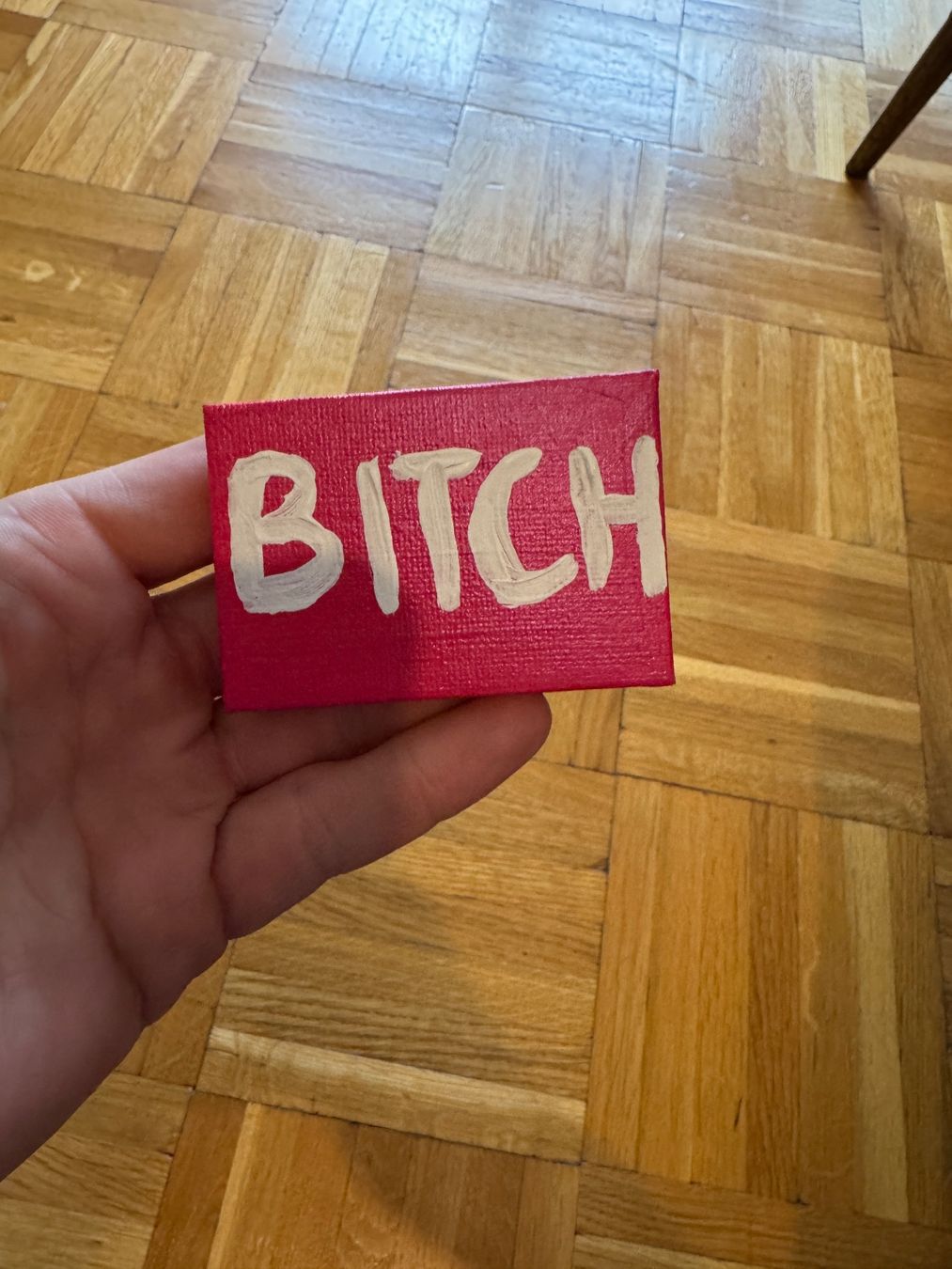 Gemälde: Bitch Gemälde – Gebraucht aus Genève von Greg_8ff 1