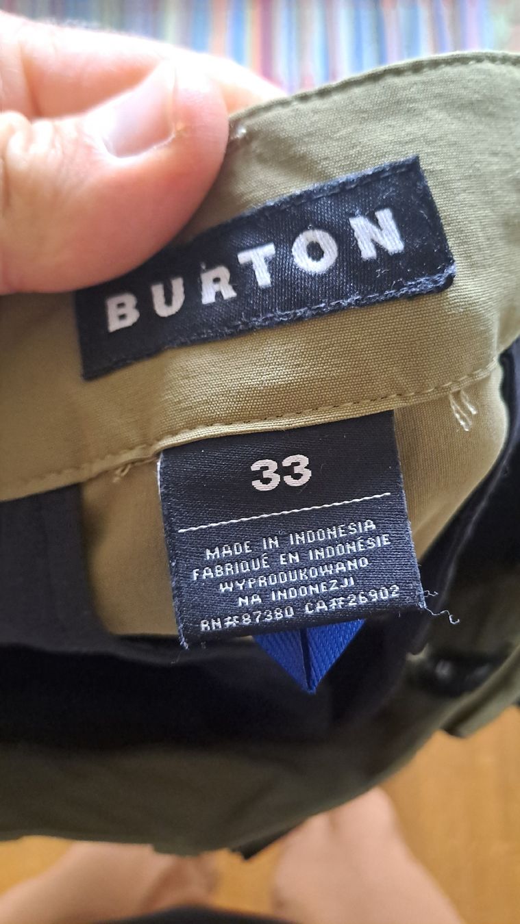Burton Pantaloni: BURTON RIDGE CARGO PANT – Usato da Emmenbrücke venduto da jkuster 3