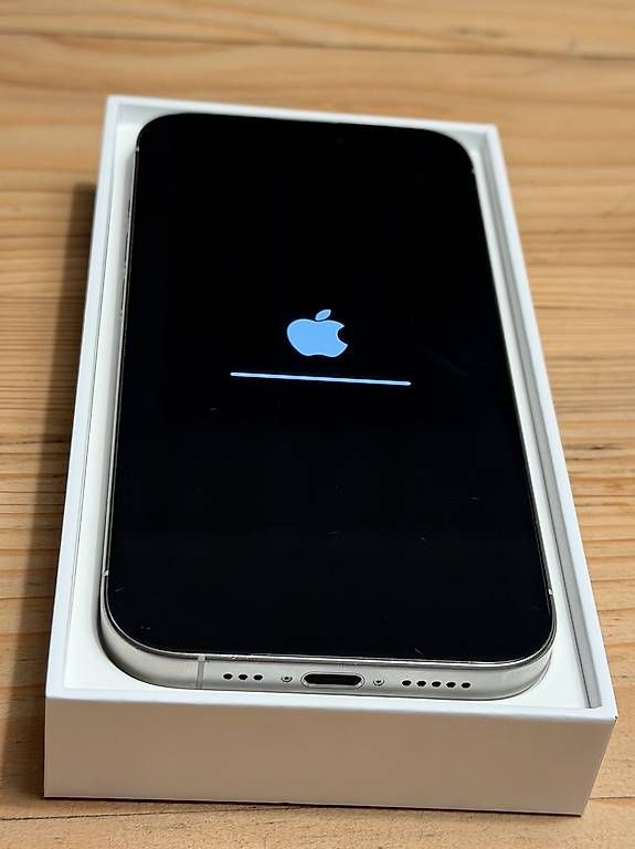 Telefoni cellulari / Smartphones: iPhone 15pro, white Titanium 256GB, OVP – Usato da Horw venduto da dav_xkw9 2