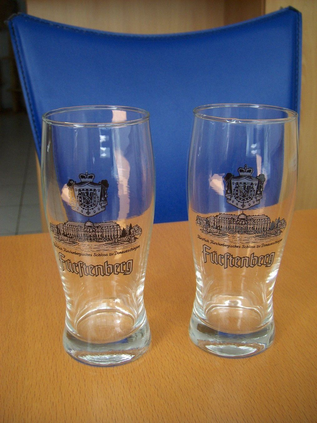Verres: 2 Biergläser 'Fürstenberg' – Neuf (Voir description) à Nussbaumen AG par MollyBI-20