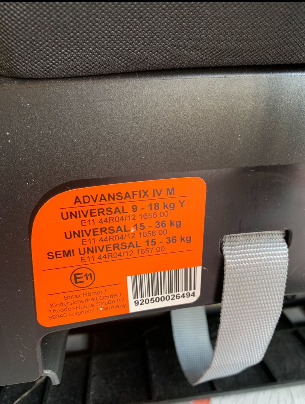 Britax Römer Auto-Kindersitze: Kindersitz Römer Britax Advansafix IV M – Gebraucht aus Lachen SZ von long_gone_gator 2