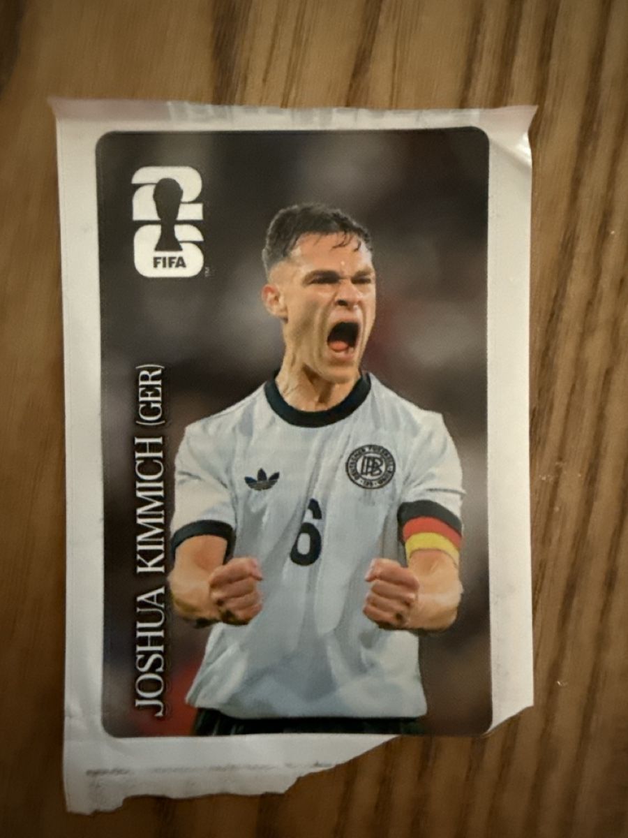 Coca-Cola Carte collezionabili: Joshua Kimmich Sticker cc2 – Usato da Frenkendorf venduto da emi_jg7b