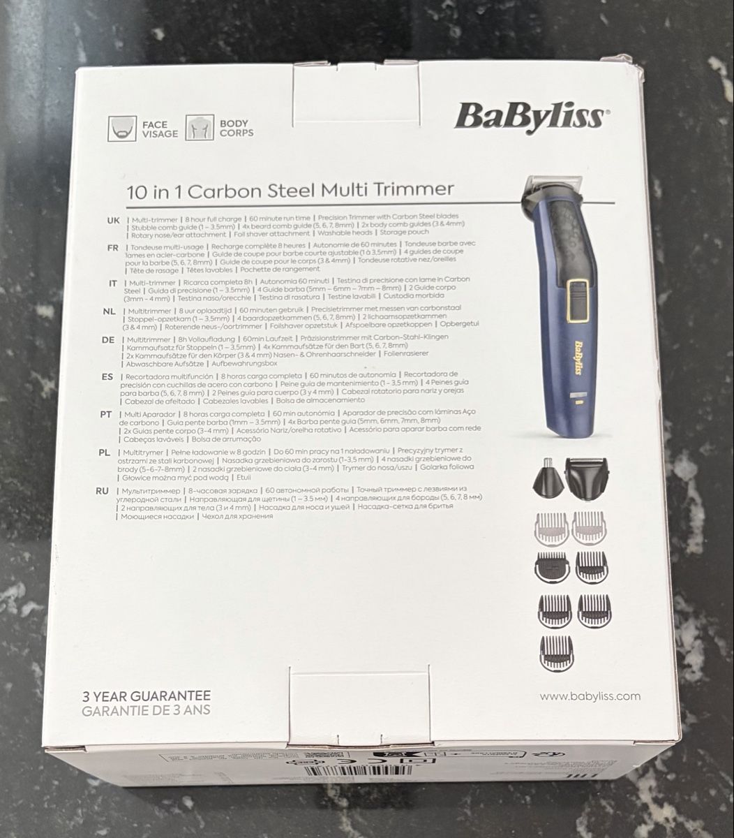 BaByliss Rasoirs & Lames de rasage: Babyliss Multi Rasierer 10 in 1  – Neuf avec emballage d'origine à Busswil BE par saskia_ 1