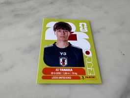 Panini FIFA Fussball WM 2026 Sticker Ao Tanaka JPN 10