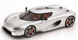 KOENIGSEGG CC850 BAUJAHR 2022 SILBER 1:18 GT-SPIRIT
