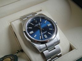 Rolex / Oyster 41 / Blau / Nahezu Fabrikneu