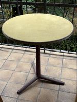 Vintage Bistrotisch Horgenglarus Gusseisenfuss 50/60er