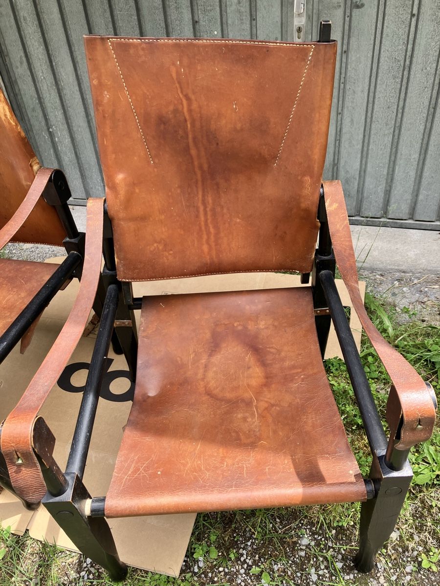 Sedie: 2x Original Safari Chair – Usato da Mürren venduto da Ne-le 1