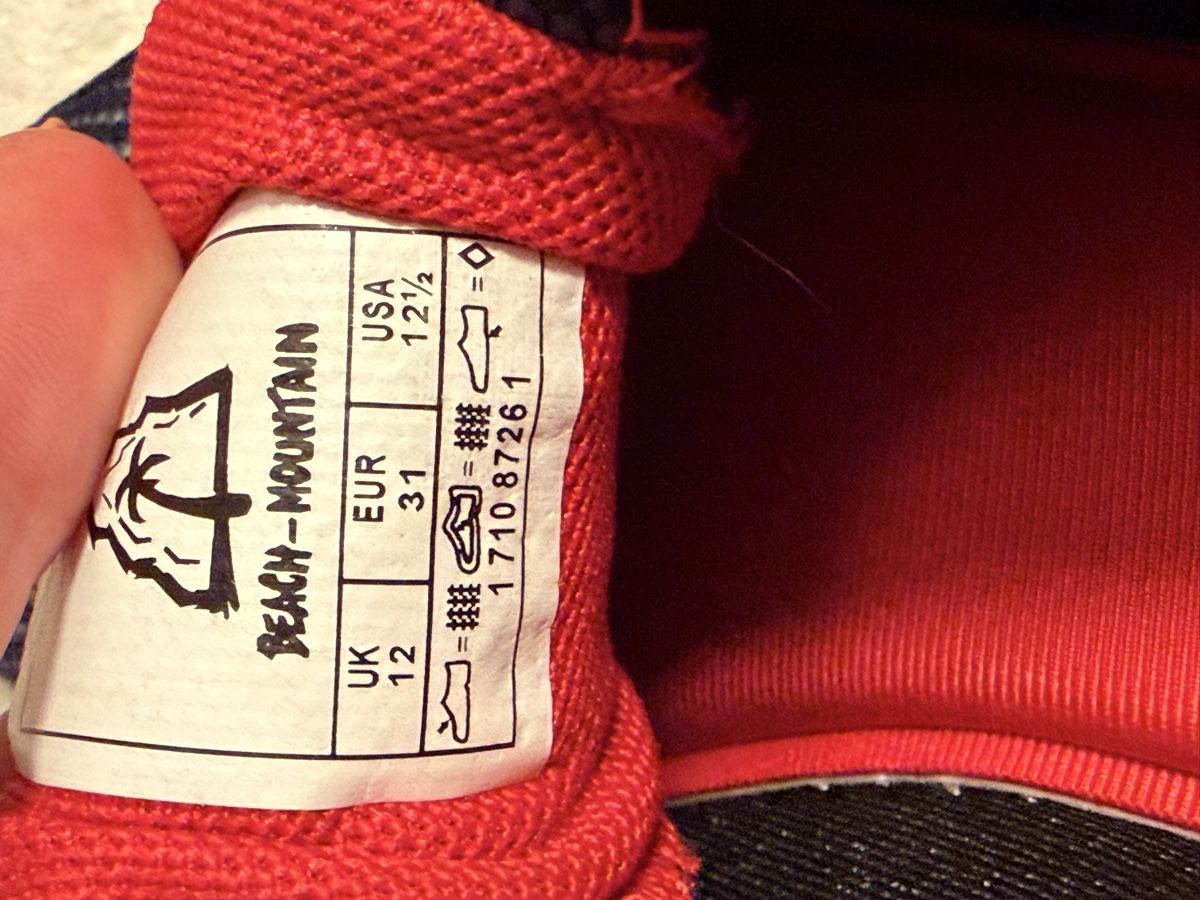 Schuhe für Jungen: Beach Mountain Sneaker, Junge, 31, blau/rot, neu – Neu und originalverpackt aus Wilen b. Wil von carpediem25 3