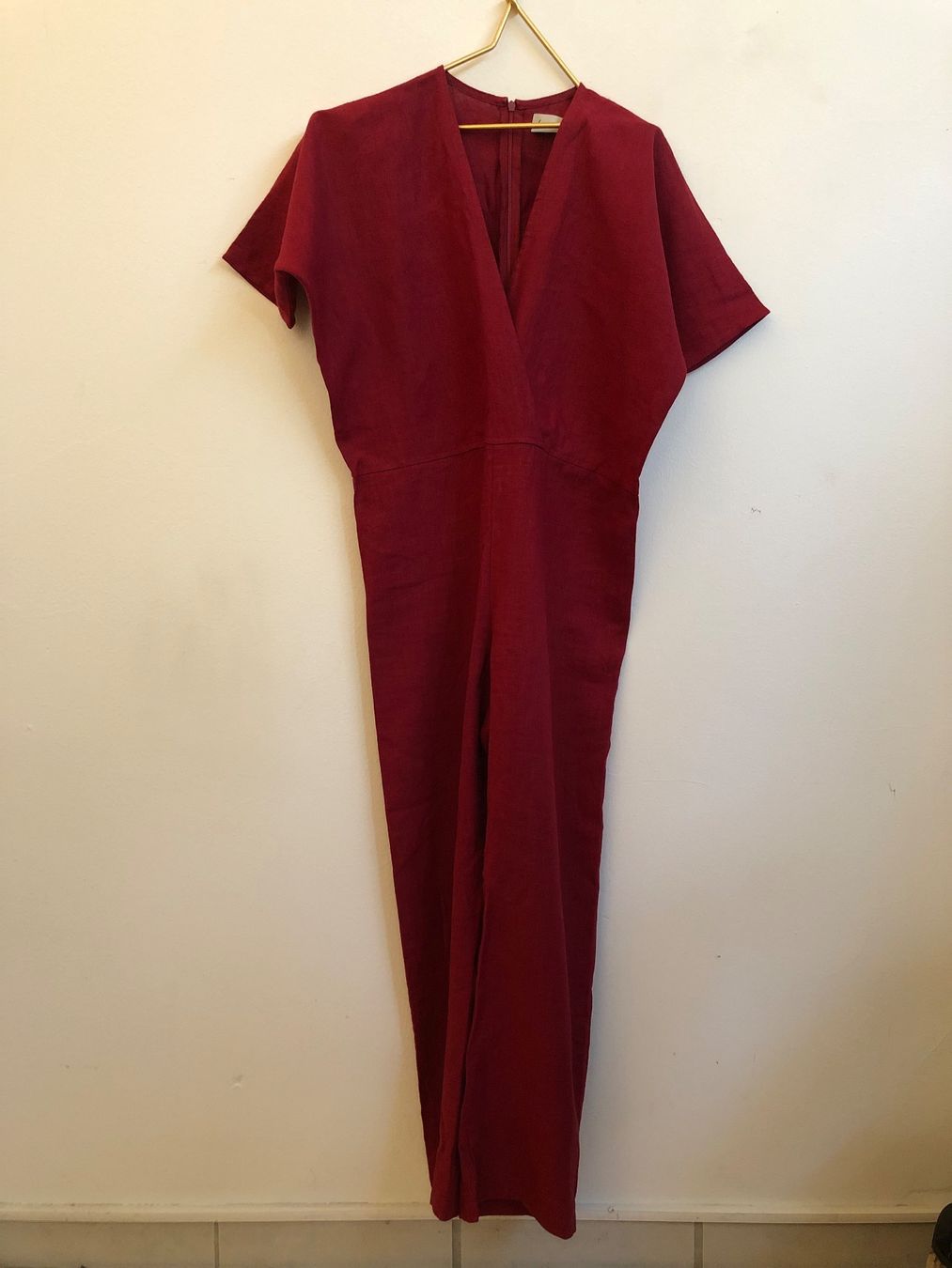 Tute: combinaison rouge 100% lin – Usato da Lausanne venduto da emm_sc77 1