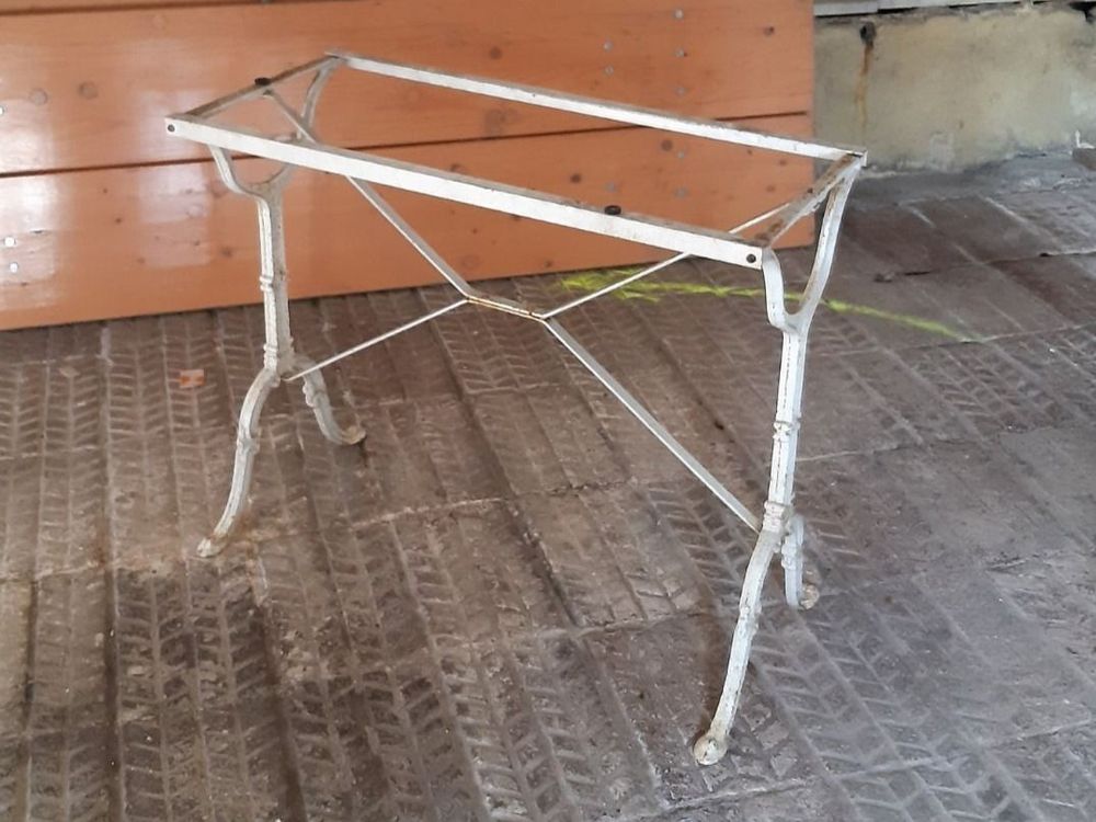 Gartentisch Untergestell Metall Kaufen auf Ricardo