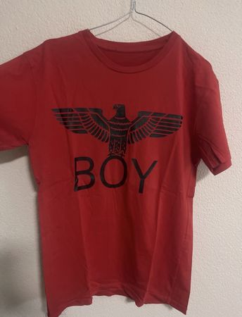 T-shirt BOY London rossa, unisex, ottime condizioni!