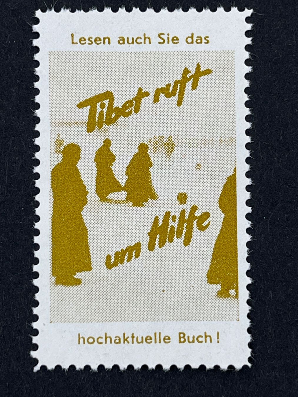 Autobahnvignetten: Vignette Tibet ruft um Hilfe – Gebraucht aus Dagmersellen von wyss1982