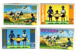 Briefmarken "Pfadfinder". Guyana.