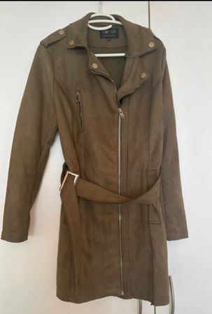 Jacke Wildlederimitat 