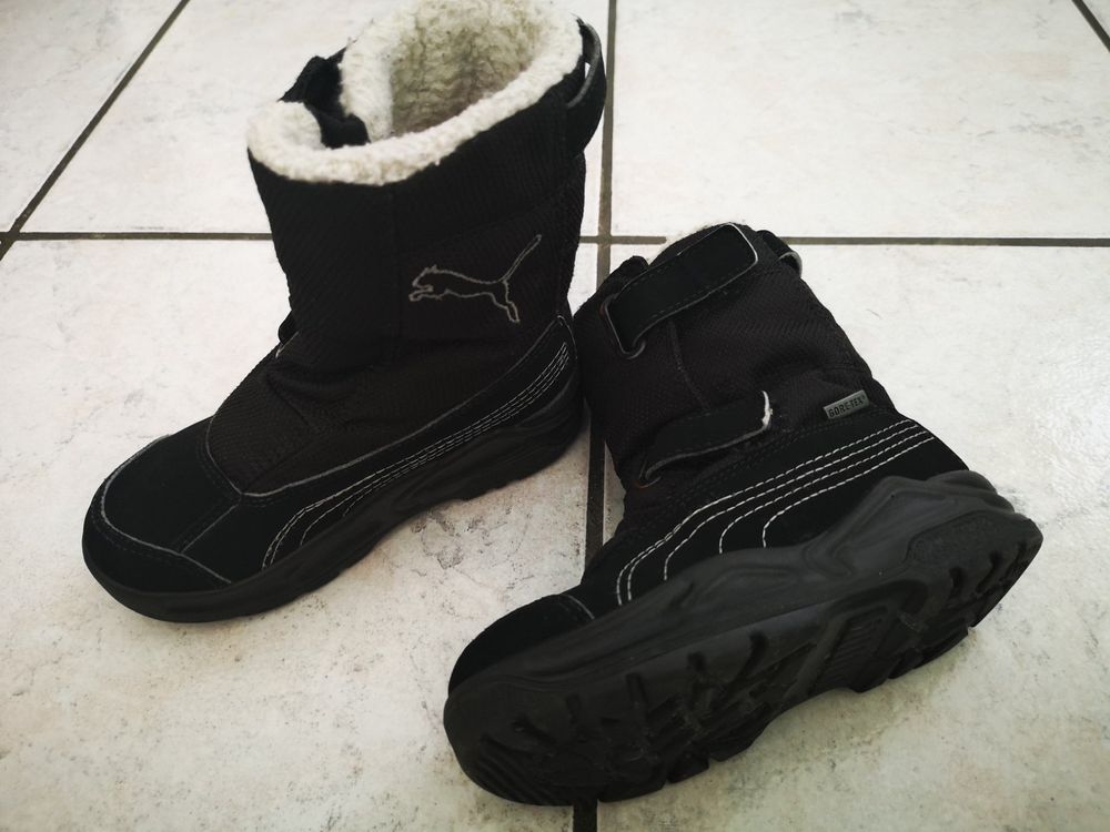 Wasserdichte Puma gore-tex Winterschuhe, Stiefel gr. 26 | Kaufen auf Ricardo