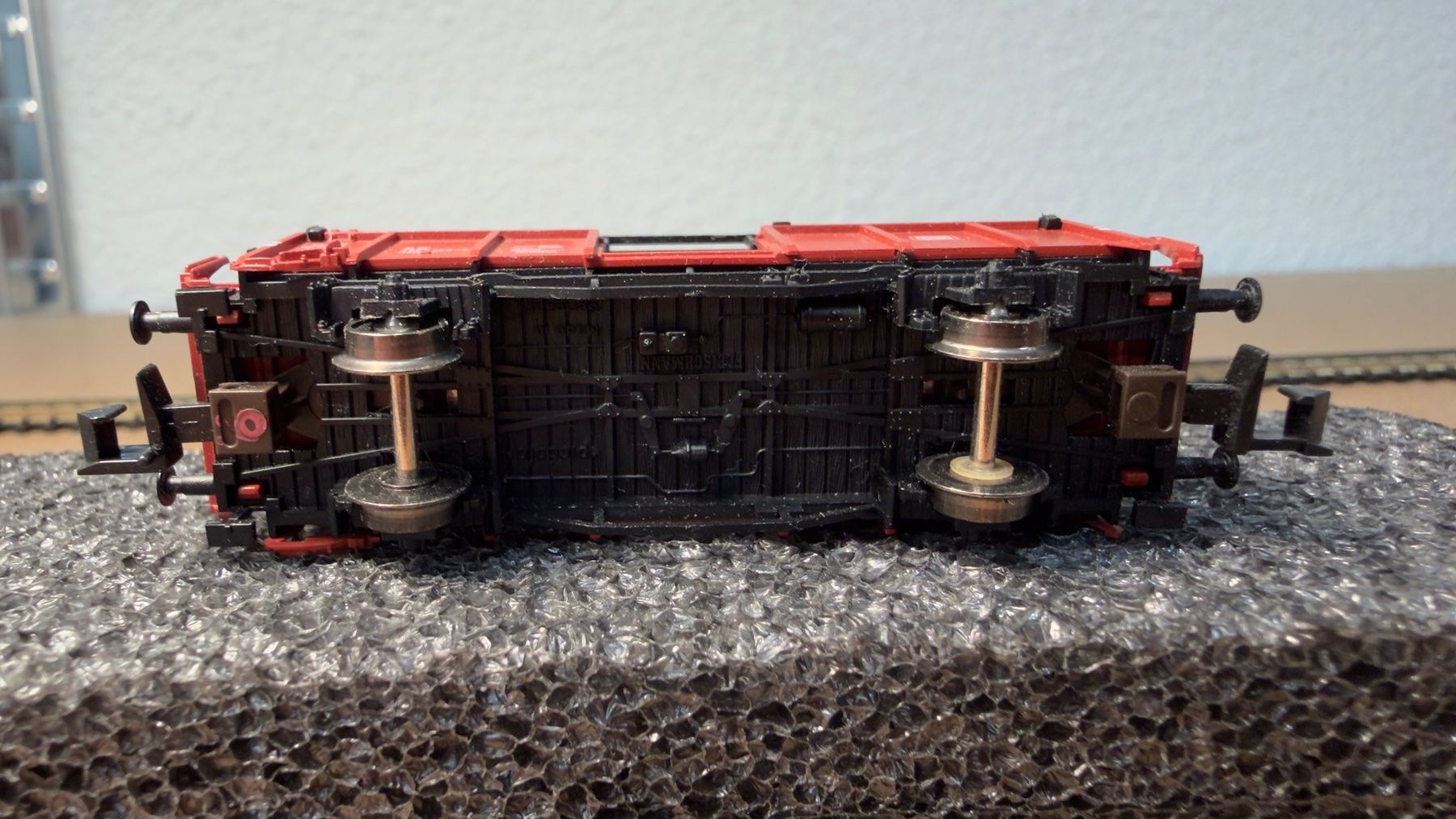 Fleischmann Modellini di ferrovie: Fleischmann Langschienentransportwagen Spur N – Usato da Schlieren venduto da rat_lq6b 5
