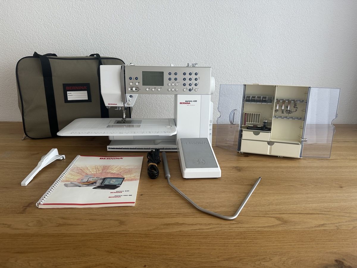 Bernina Macchine da cucire: Bernina Aurora 430 - Top Zustand – Usato da Schaffhausen venduto da pinca19 1