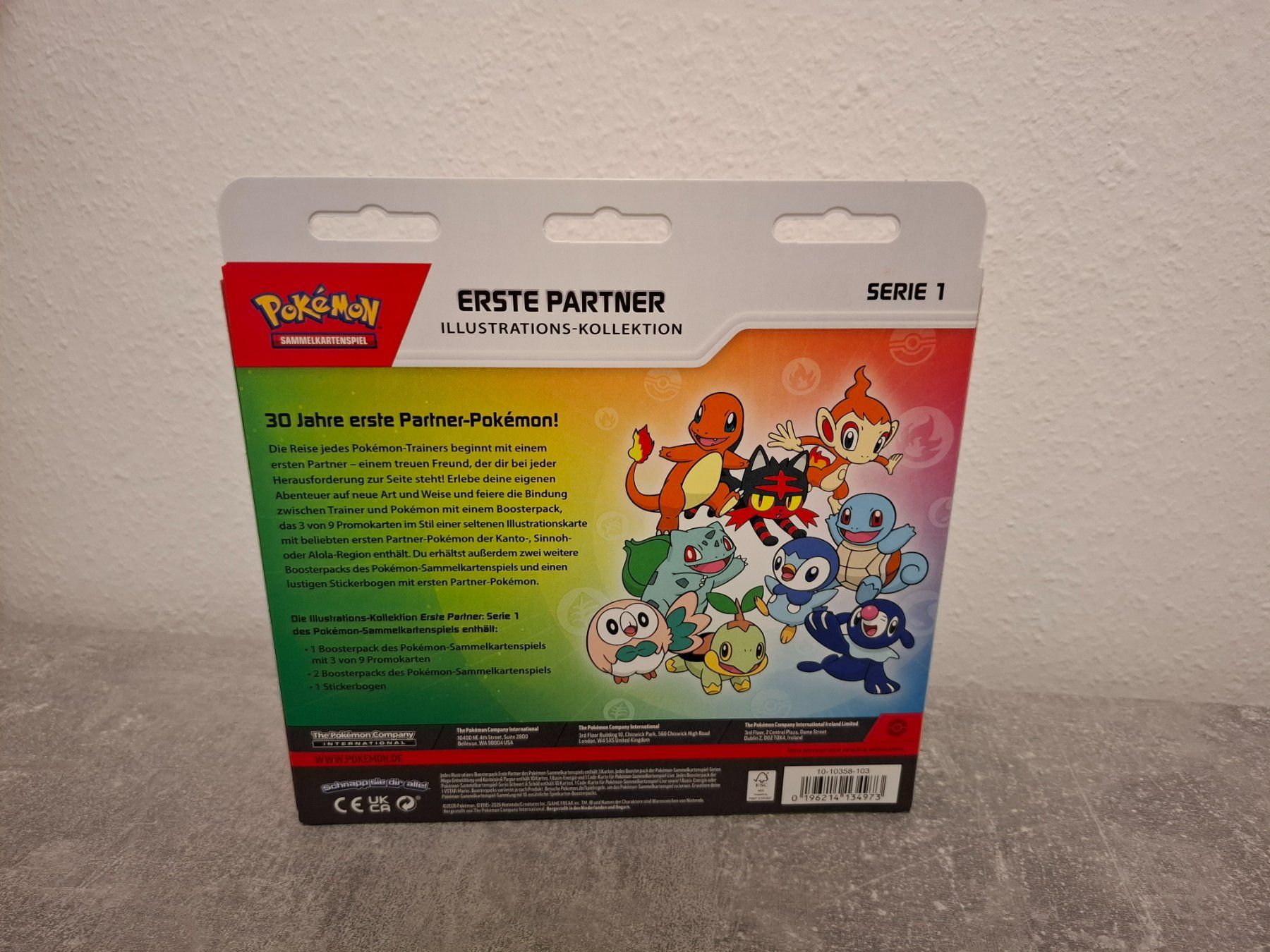 Pokémon Carte collezionabili: Erste Partner Illustrations Kollektion DE – Nuovo e nell'imballaggio originale da Winterthur venduto da andrekeller95 1