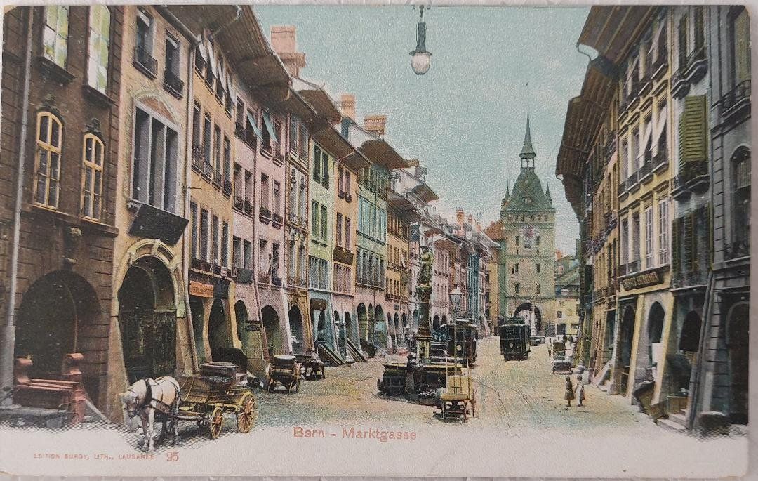 Cartes postales: BERN - Marktgasse – D'occasion à Delémont par Domdom1