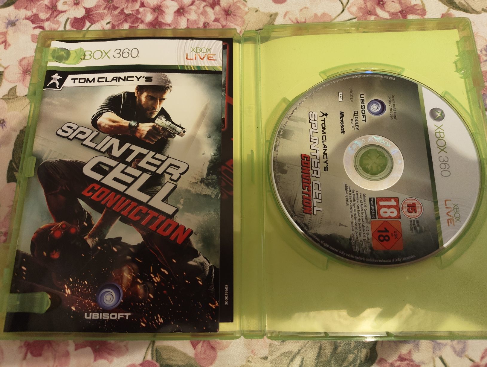 Jeux: Jeu Xbox 360 Tom Clancy's Splinter Cell Conviction – D'occasion à Court par Chronoss 1