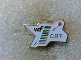 Ansteckpin 72: wf CBT silber