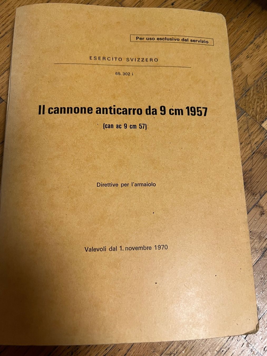 Libri: Il cannone anticarro da 9 cm 1957 – Usato da monte carasso venduto da Chanel82
