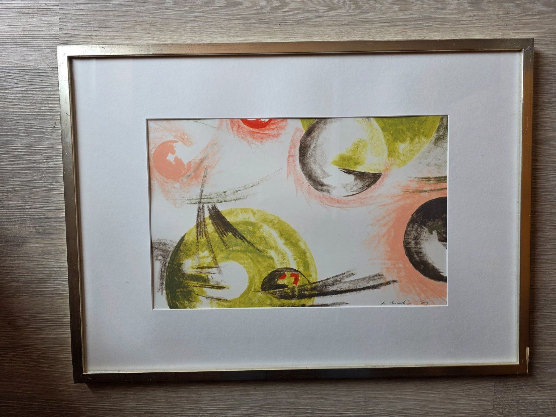 Gemälde: Fantasy Gemälde Bild sign. wohl A. Rubin 1969 – Gebraucht aus Walterswil BE von Lonitti 5