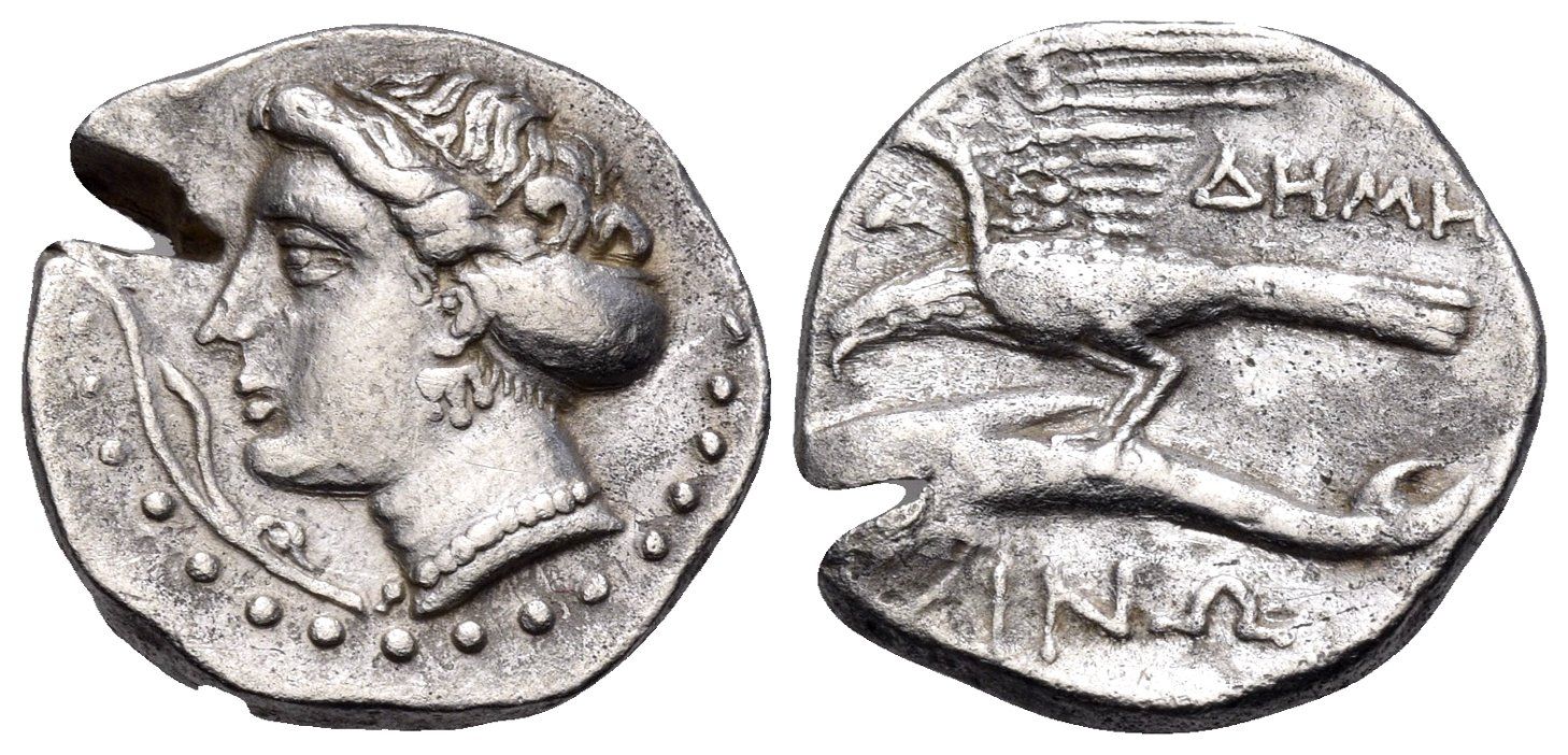 Tutti le monete: Paphlagonia. SINOPE silver drachm – Usato da La Sarraz venduto da classicworldcoins