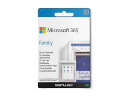 Microsoft 365 Family | 6 User | + 1TB pro User | 12M