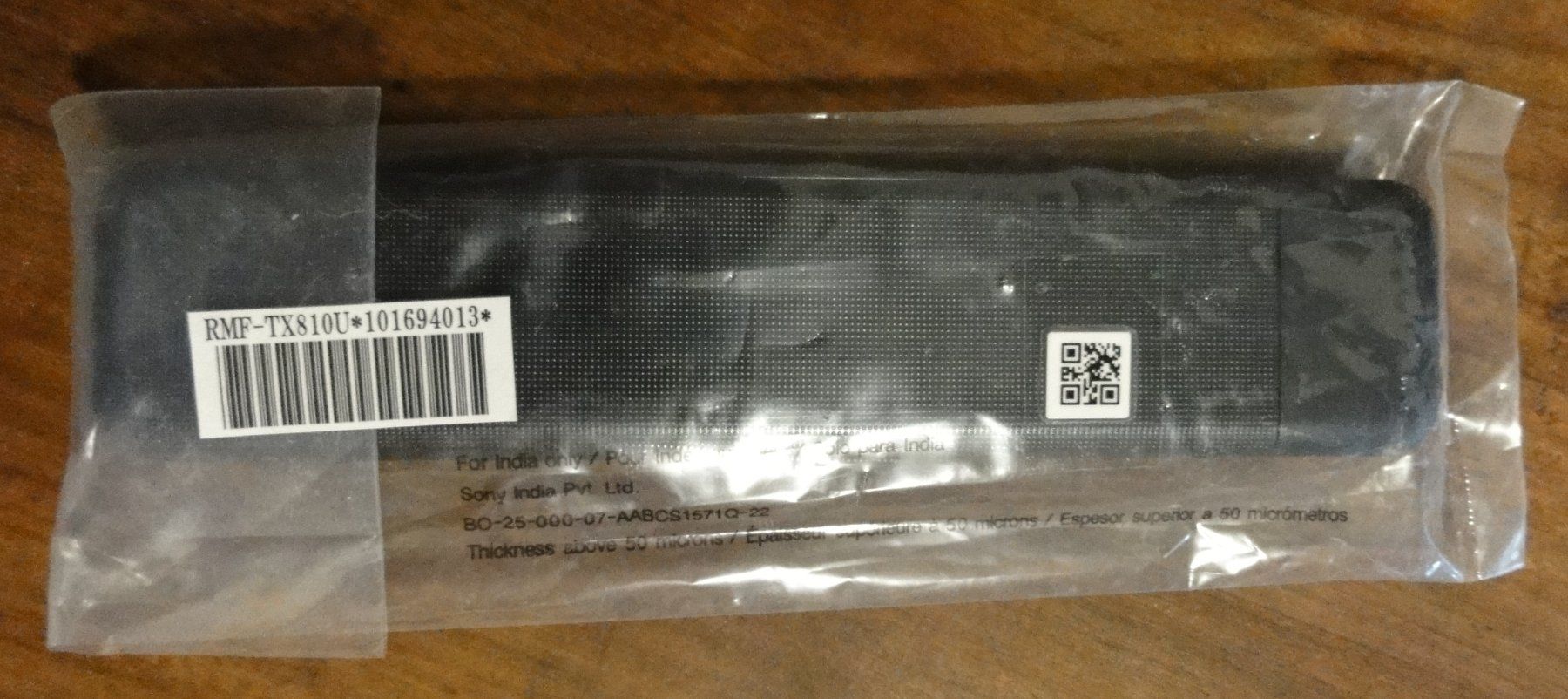 Sony Telecomandi: Fernbedienung Sony Modell RMF-TX810U – Usato da Wohlen AG venduto da Kande2007 2
