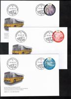 2001  FDC Letzter Einsatz Postbüro mit Olympiade Sydney 2000
