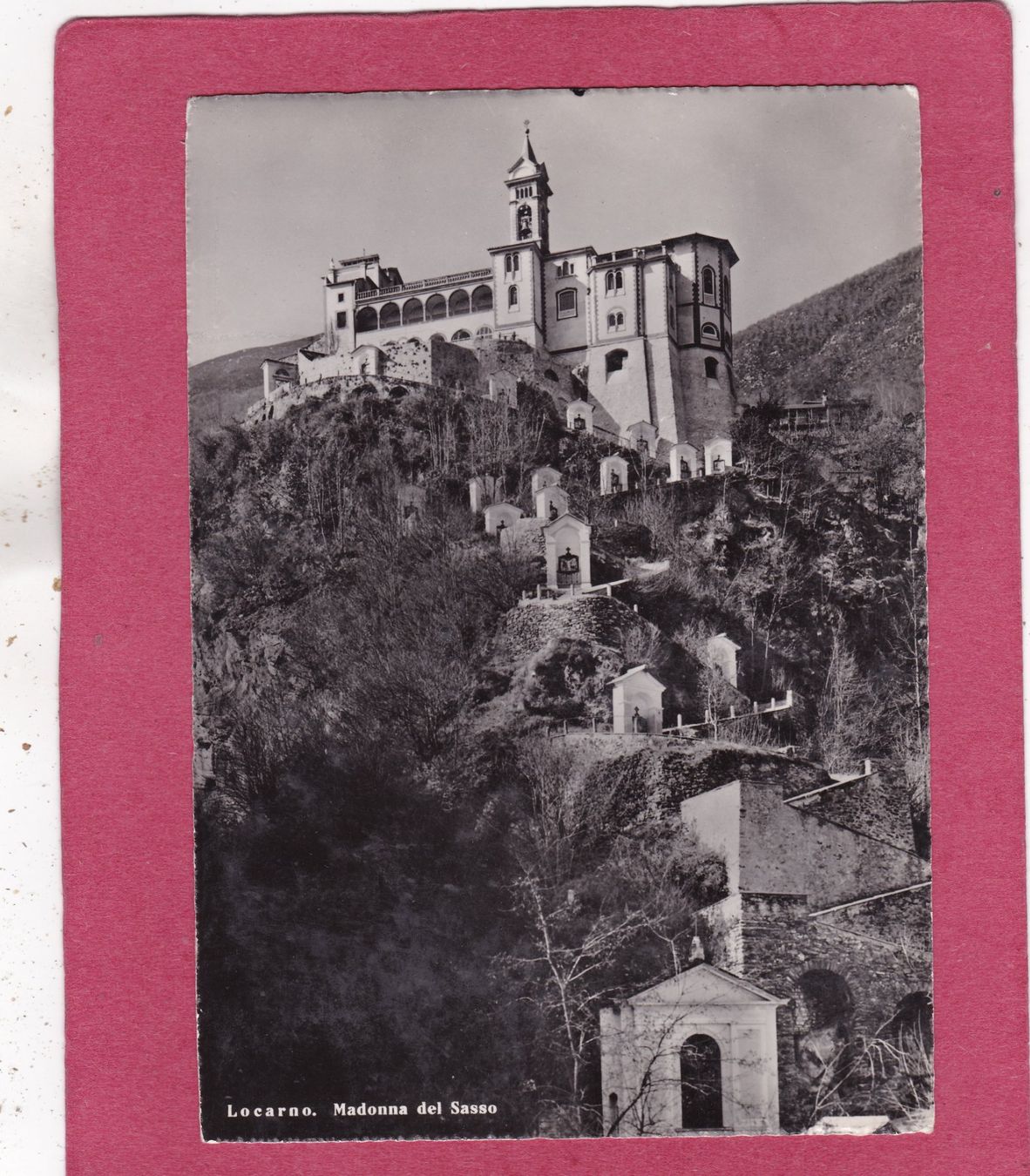 Cartoline postali: Locarno Madonna del Sasso – Usato da Herisau venduto da Lisegrat2008