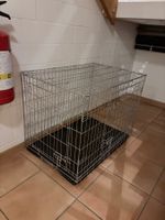 Faltbare Gitterbox für Hunde, 90x61x70