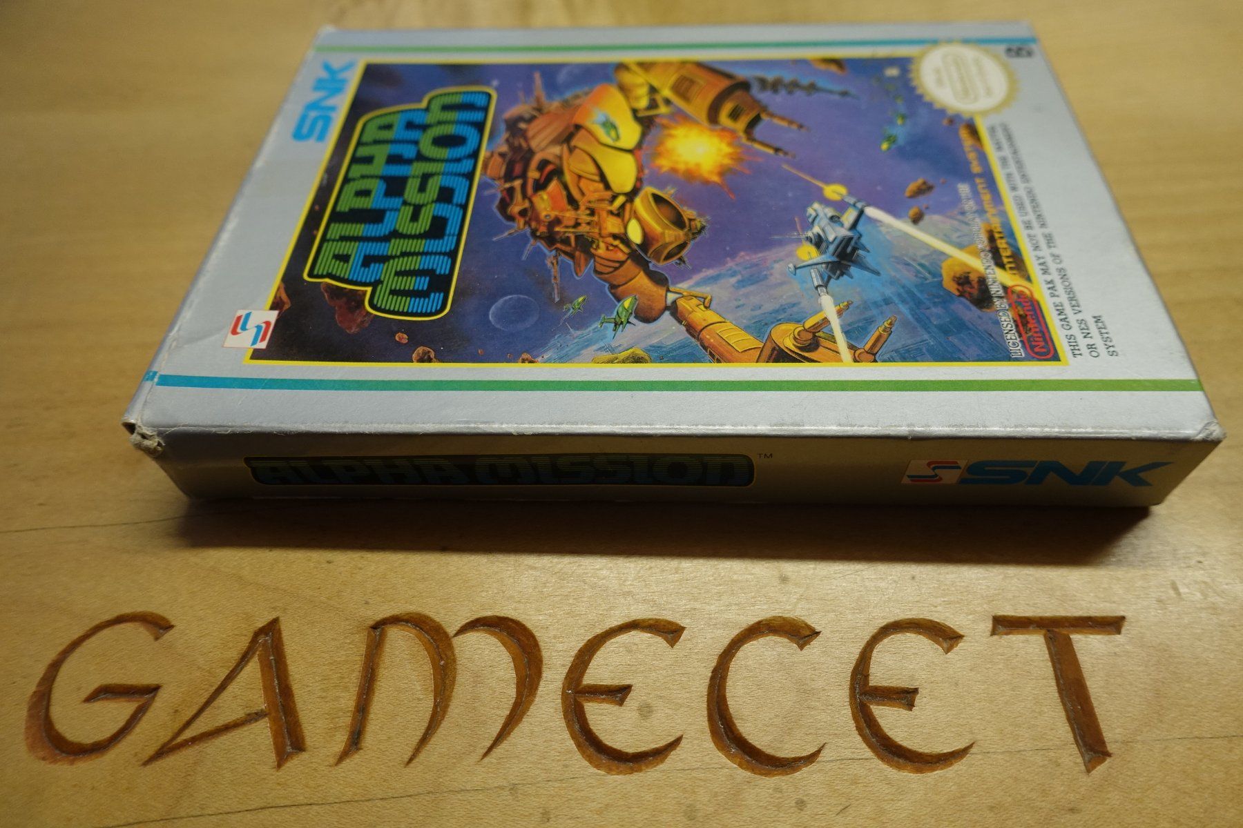 Nintendo Spiele: Alpha Mission – Gebraucht aus Steinach von Gamecet 4
