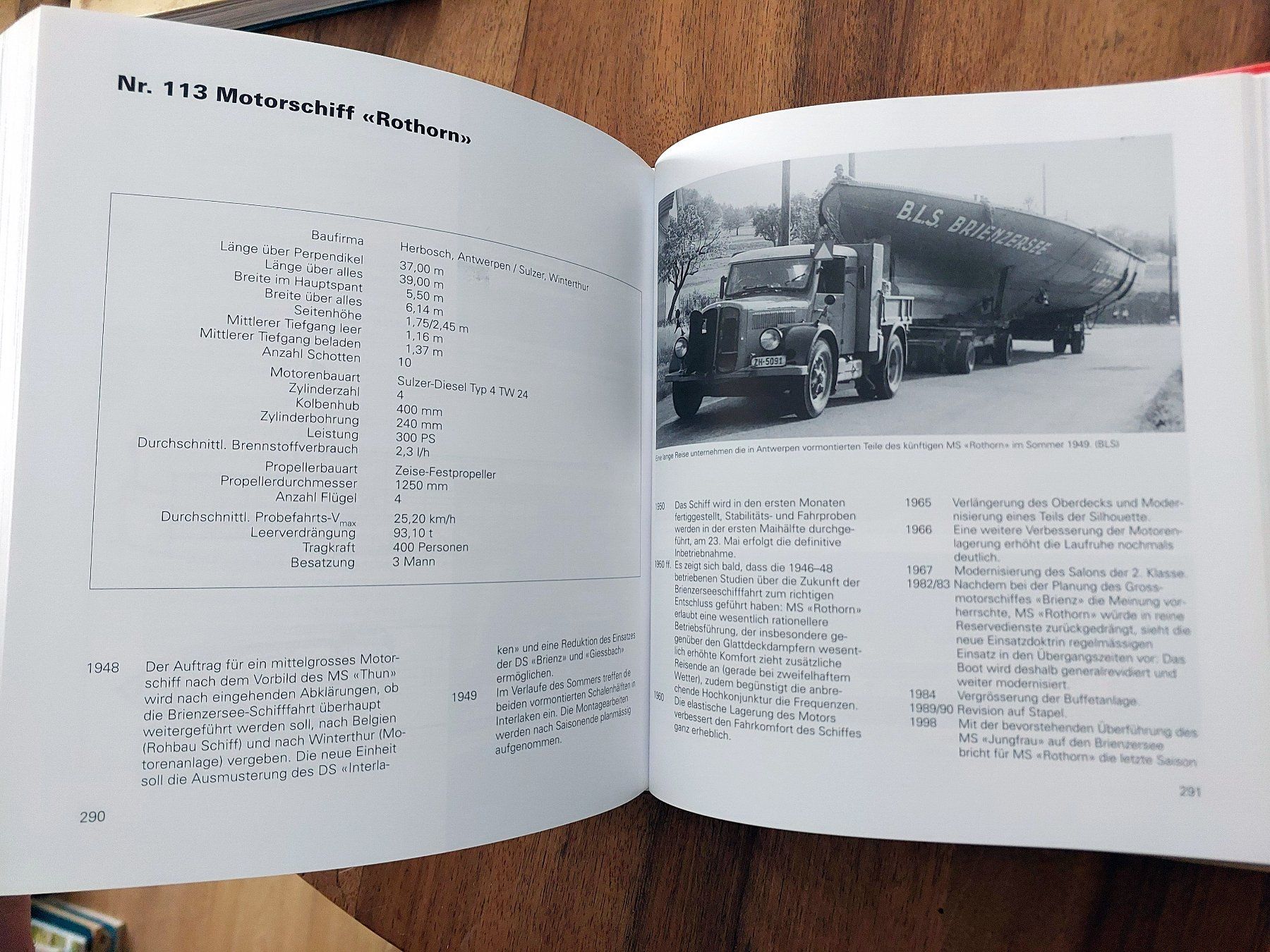 Libri: Geschichte der Schiffahrt Thuner-/Brienzersee - Gwerder – Usato da Schönenwerd venduto da Steidi 3