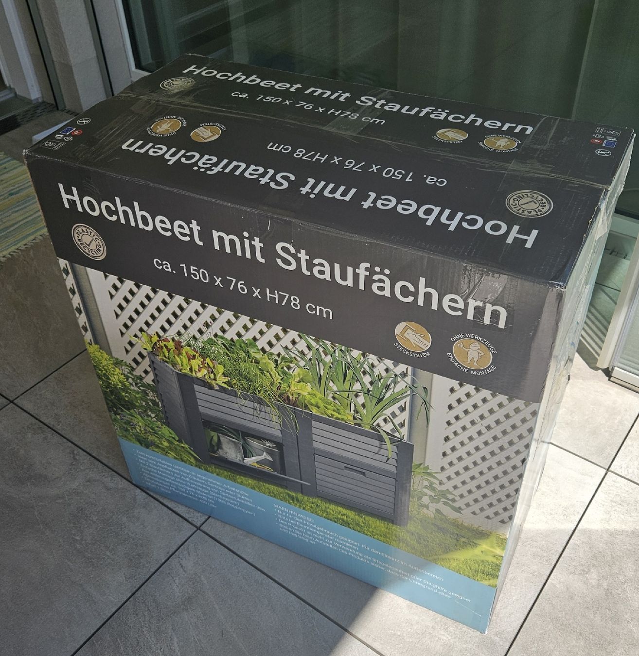 Blumentöpfe: Gemüsehochbeet – Gebraucht aus Sirnach von Rpython2 4