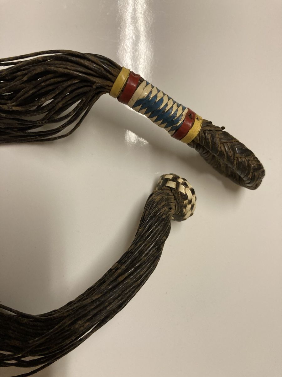 Catenine: Lederkette aus Mali – Usato da Bolligen venduto da abara1 5