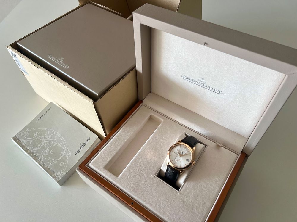 Jaeger-Lecoultre Orologi: JAEGER LE COULTRE Master Control Hometime,18KGold- OVP€18900 – Nuovo e nell'imballaggio originale da Le Mont-sur-Lausanne venduto da LycaGallery 9